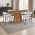 Oval Dining Table Tango 160x90 Oak
